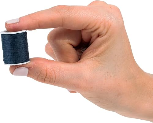 Miniatura 4 de SINGER 60641 - Hilo de coser a mano de poliéster, colores surtidos, 12 carretes pequeños, oscuro