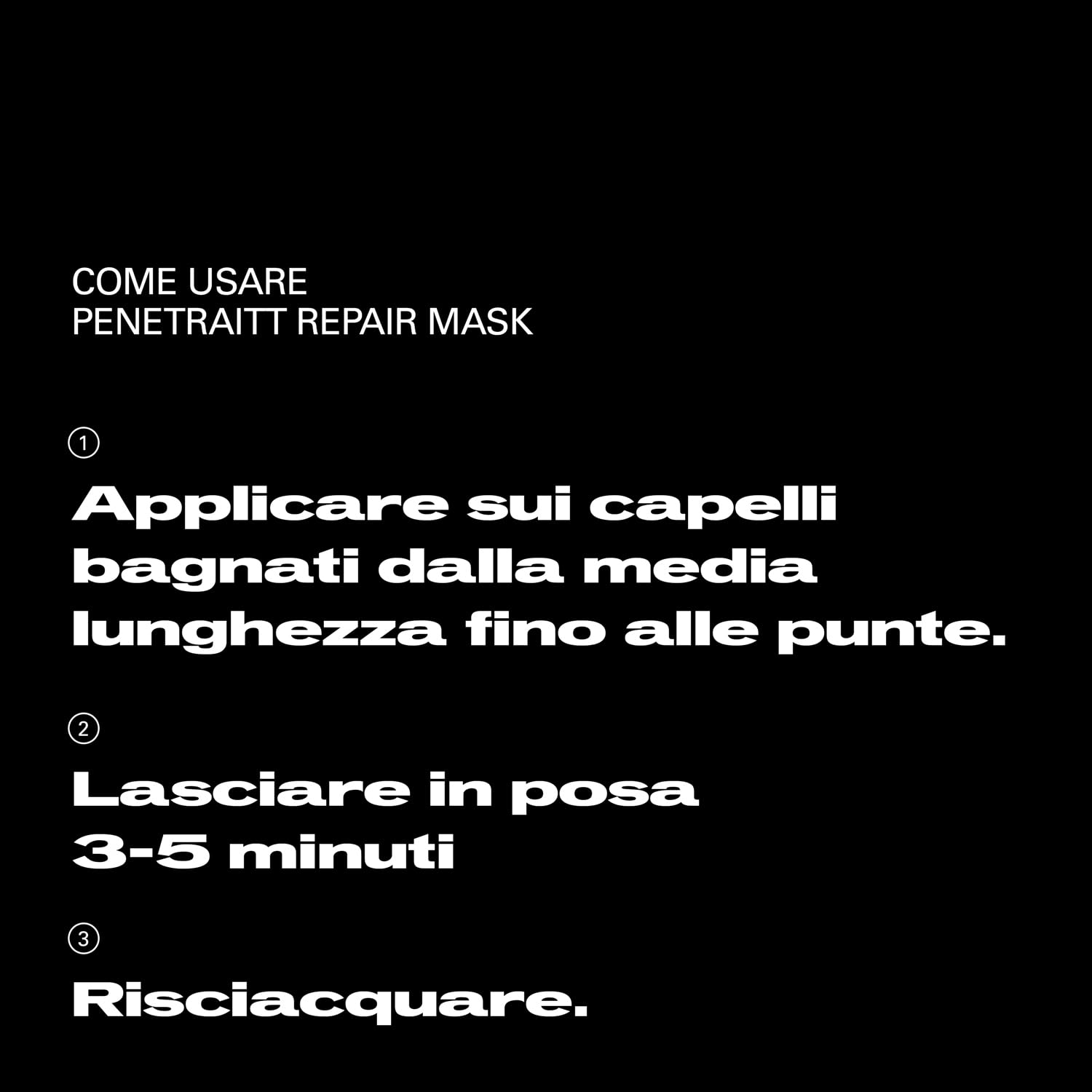 Sebastian Professional Penetraitt Rescue Repair Mask – Maschera nutriente e rigenerante che ripara i capelli stressati, donando corpo e brillantezza