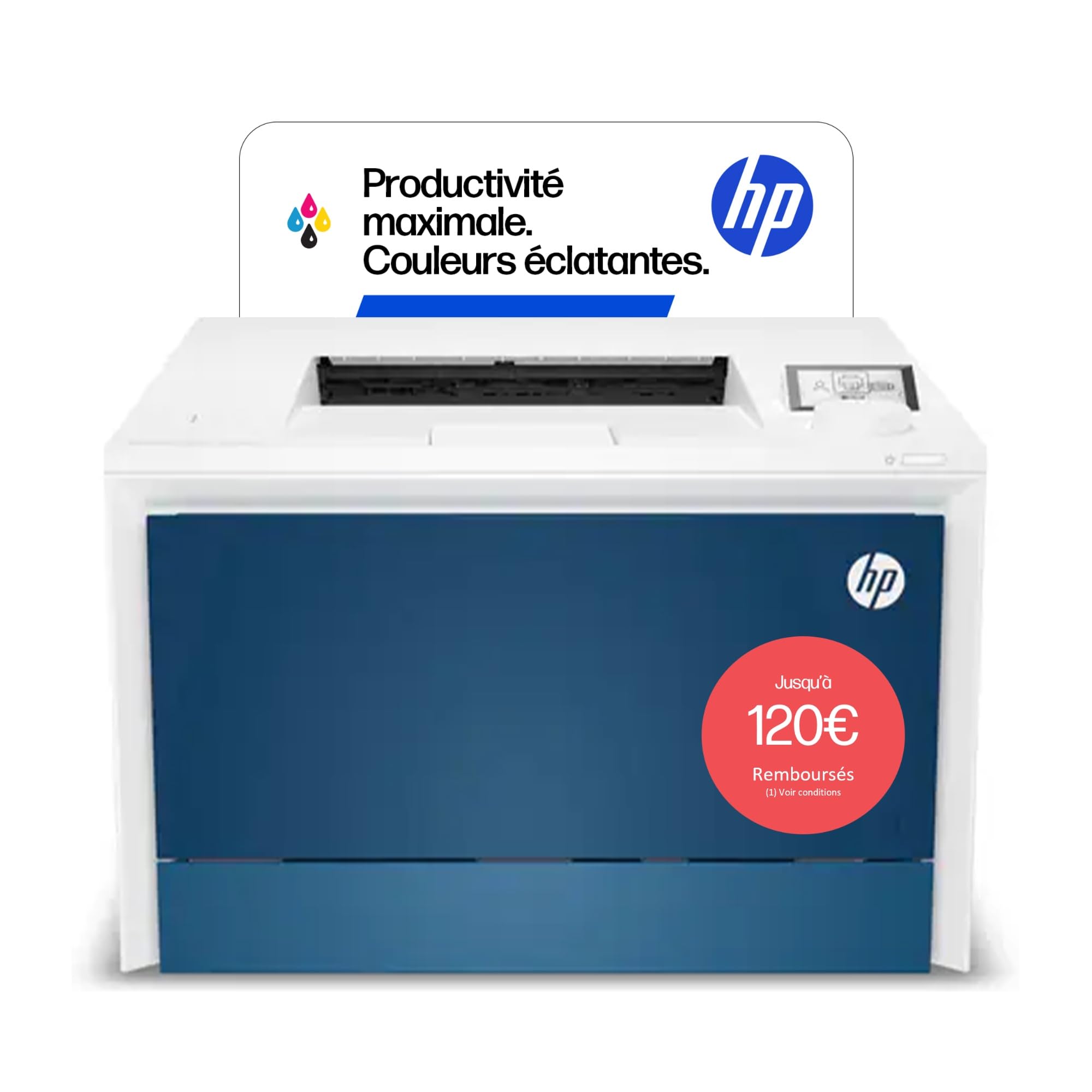 HP Color LaserJet Pro 4202dn, 4RA87F, imprimante A4 à Fonction Unique, Impression Recto-Verso Automatique, 33 ppm, USB, Port USB hôte, Ethernet Gigabit, HP Smart, écran LCD 4 Lignes, Bleue