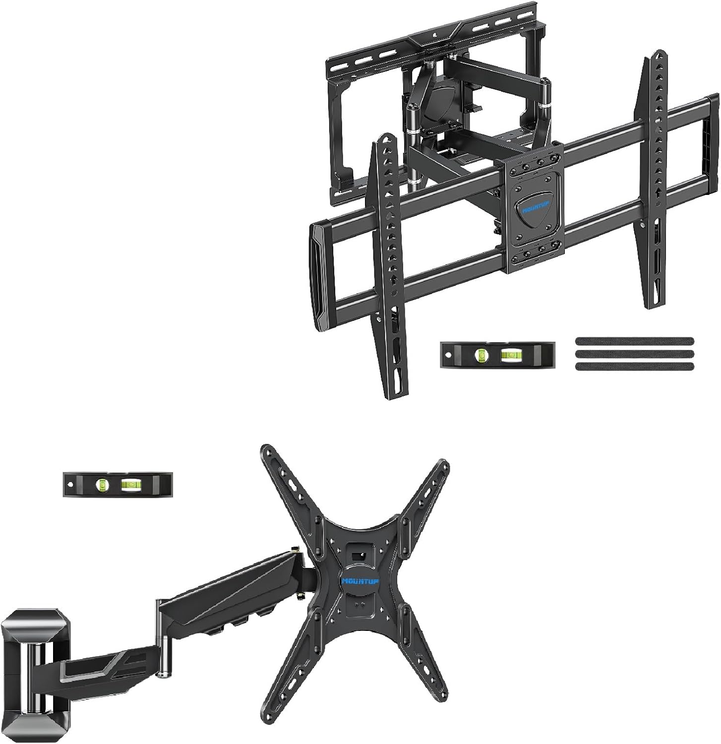 MOUNTUP Height Adjustable TV Wall Mount & Full MotionTV