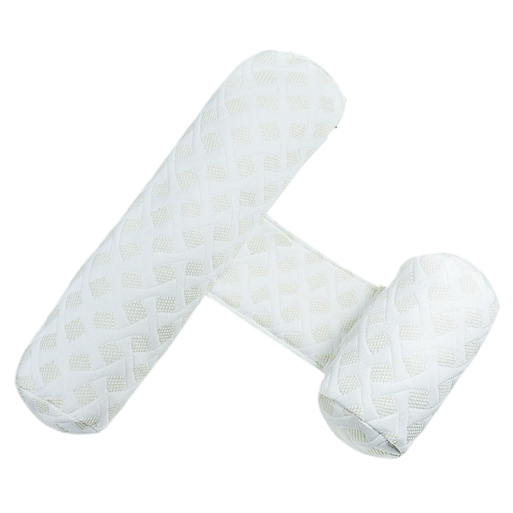 StaZamor Adjustable Baby Side Sleeper Wedge, Anti Roll Pillow for Infants, Breathable Baby Sleep Positioner with Removable Cover, Newborn Comfort Support White