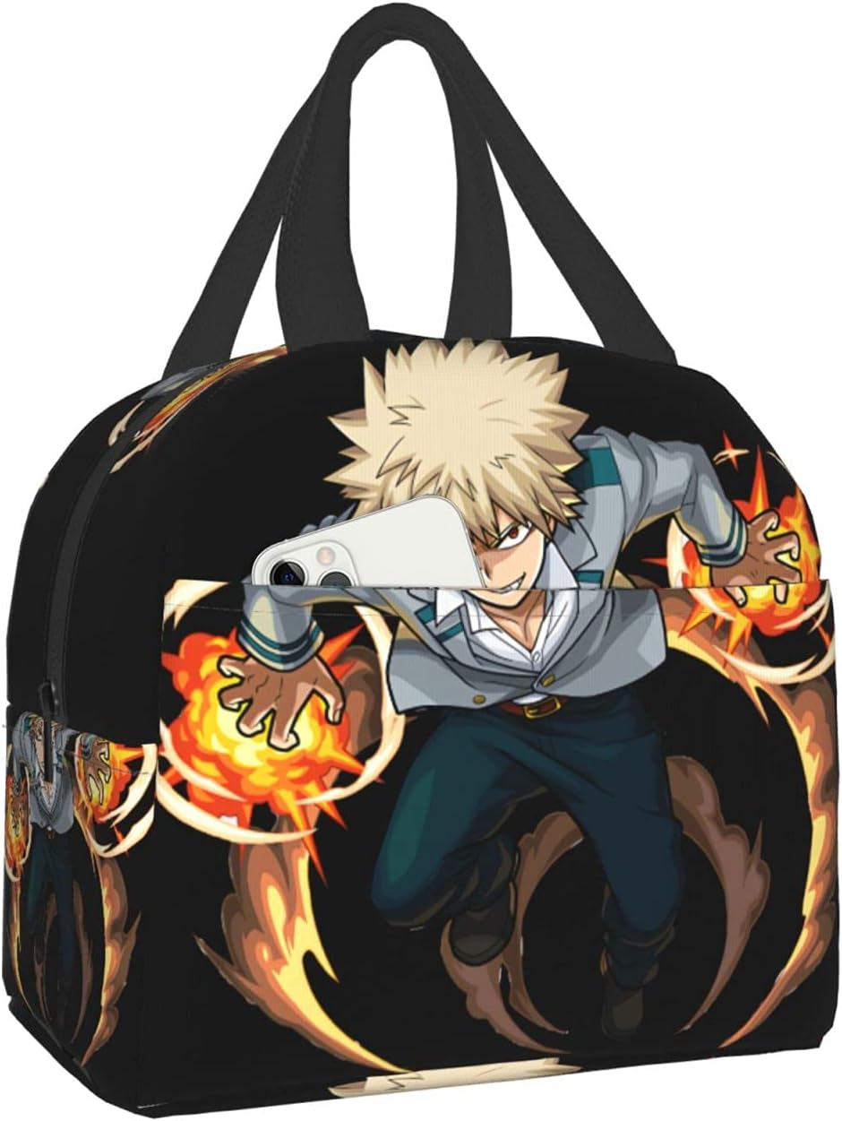 Aisquw Katsuki BakugoMha Bags, Reusable Lunch Boxes Leak
