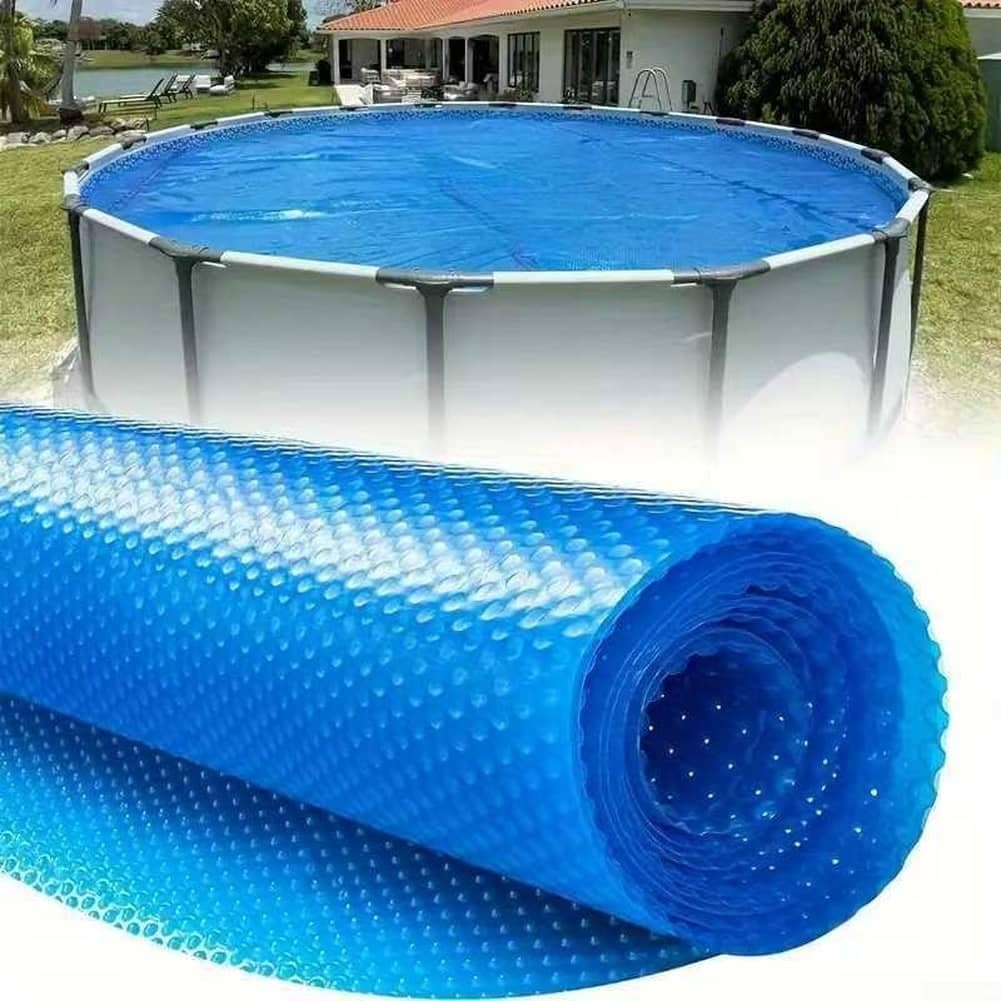 Bâche solaire ronde pour piscine hors sol