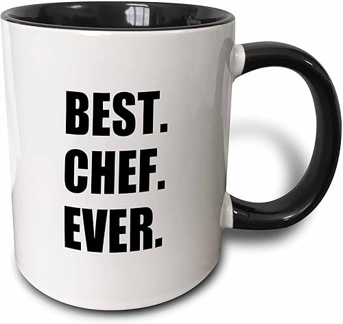 Miniatura 9 de 3dRose mug_179767_2 Best Chef Ever - Taza de cerámica con texto en inglés "Best Chef Ever" para fanáticos de la cocina y los más grandes del mundo,