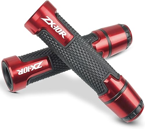 Universal 78 '' 0.866 in motocicleta Powersports manillar Grips con extremos de agarre para Kawasaki ZX10R