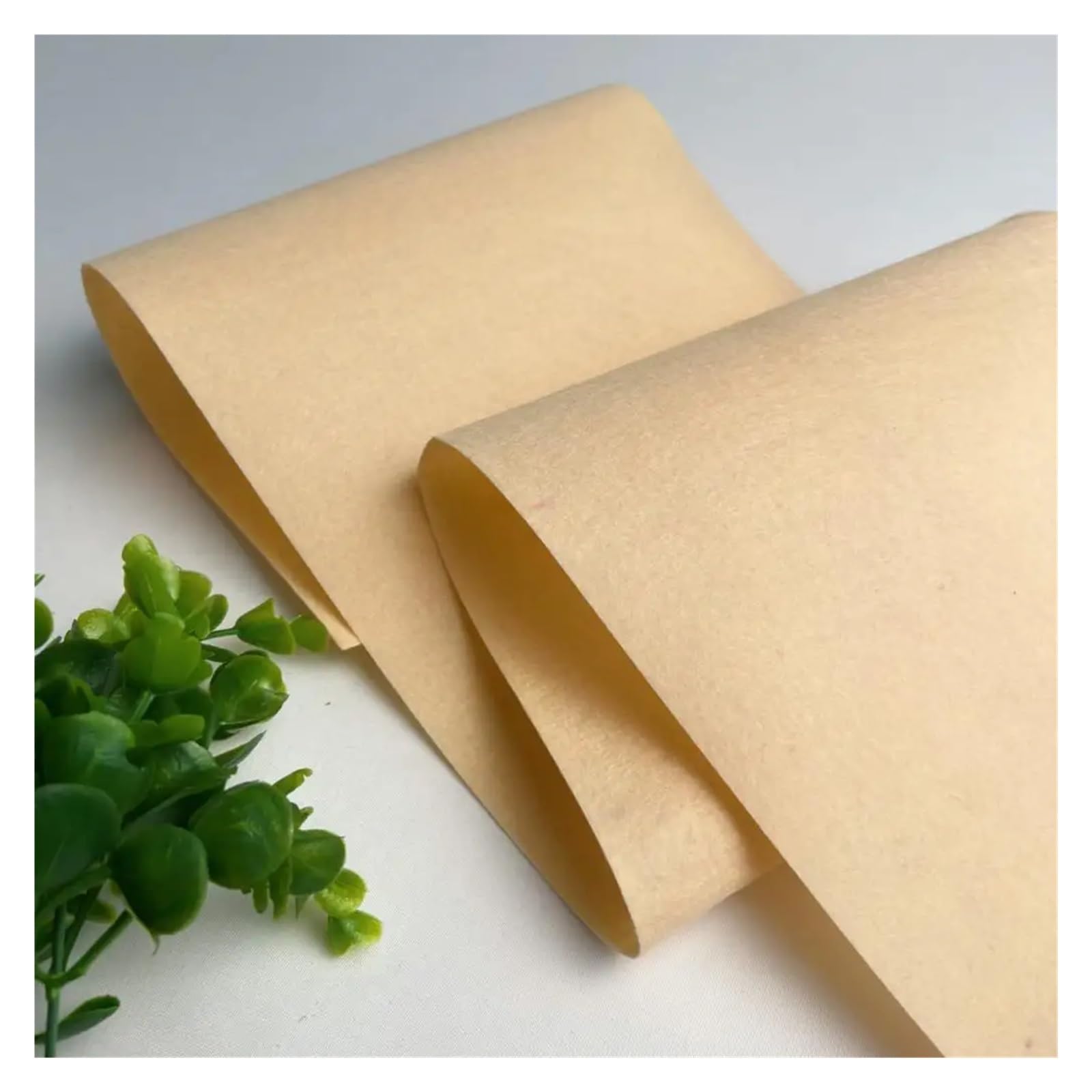 Feutrine Feuille de feutrine rigide 1/2/3 mètre, couleurs assorties, épaisse, idéale for vos projets couture et loisirs créatifs(Beige,300 x 85cm 1pc)