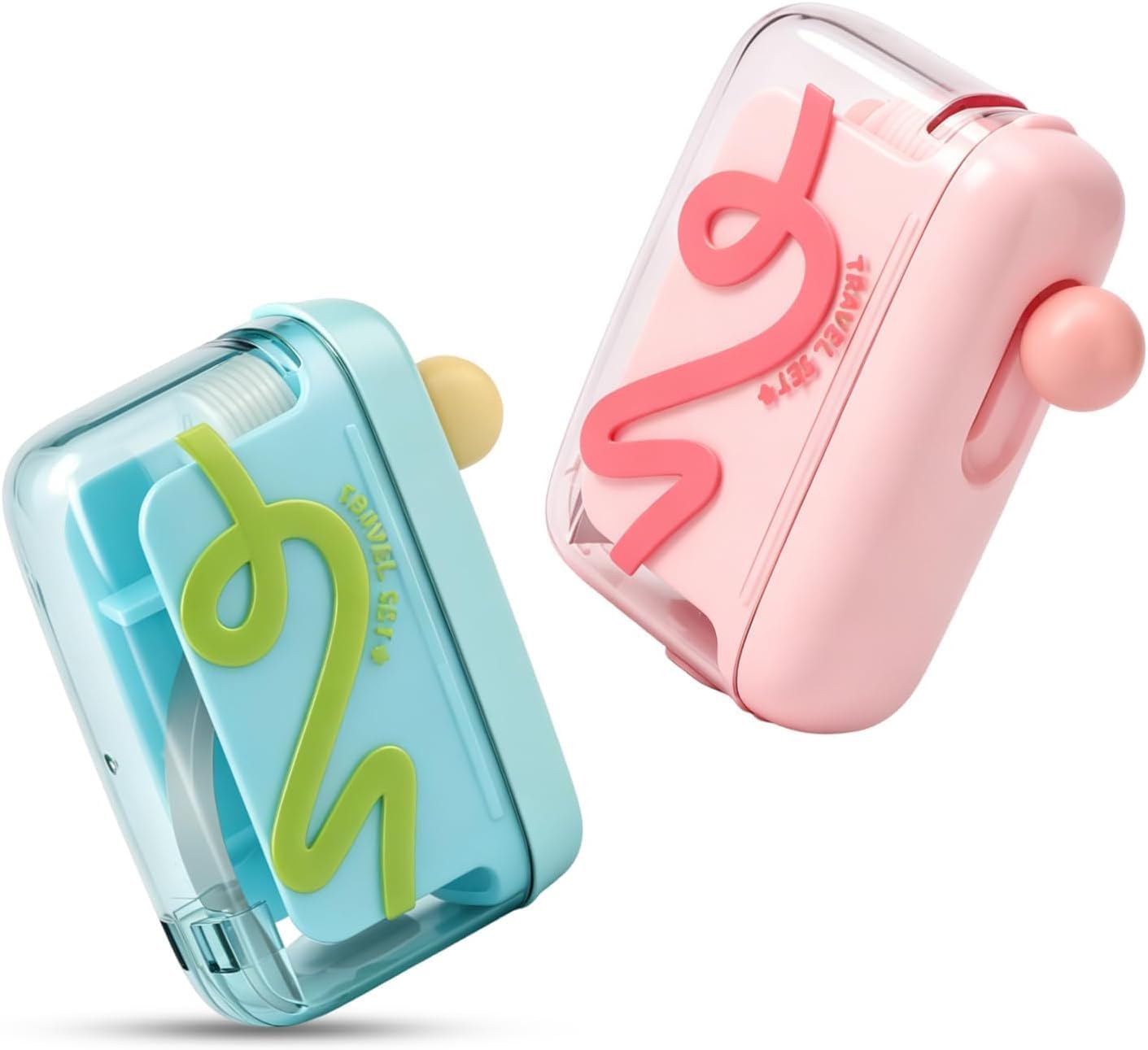 2 Pack Automatic Pop-up Portable Floss Pick Dispenser, Each Pack Contains 10 Pieces of Dental Floss, Refillable for Home, Restaurant, On-The-Go Oral Care, Travel Floss Picks Case-image-13