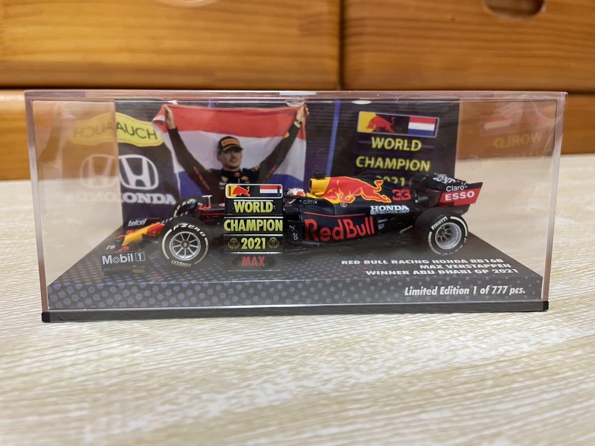 ミニチャンプス　1/43 レッドブル　マックス・フェルスタッペン ミニチャンプス 1/43 レッドブル レーシング ホンダ RB16B 2021