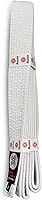 Ronin Brand Premium Martial Arts Rank Belts - 100% Cotton Solid Colors White to Black, Sizes 0-7 for Karate, Judo, BJJ