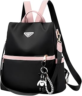 Aucuu Rucksack Damen Klein, Anti Diebstahl Daypacks, Tagesrucksack, Cityrucksack, Rucksacktaschefür Mädchen Frauen, Casual Daypack, Wasserdichte Schultertaschen, Reiserucksack für Reisen Schule Arbeit