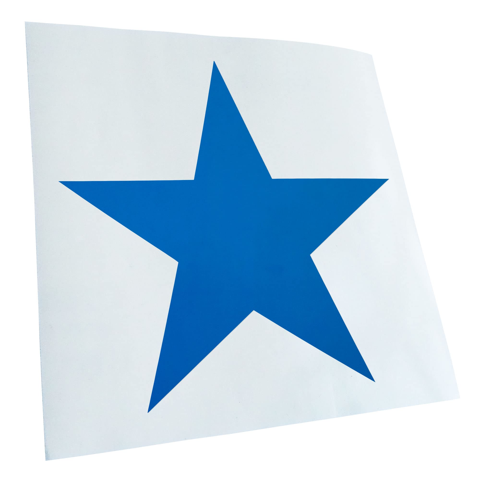 Kiwistar Star Symbol Star 10 x 10 cm in 15 Colours - Neon + Chrome Sticker