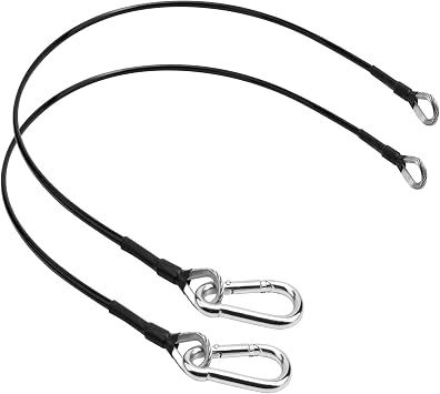 29" Gym Cable Extension Fitness Extension Rope Attachment Compatible with Bowflex and More Home Gym Accessories, for LAT/Tricep Pull Down and Leg Extensions Machine