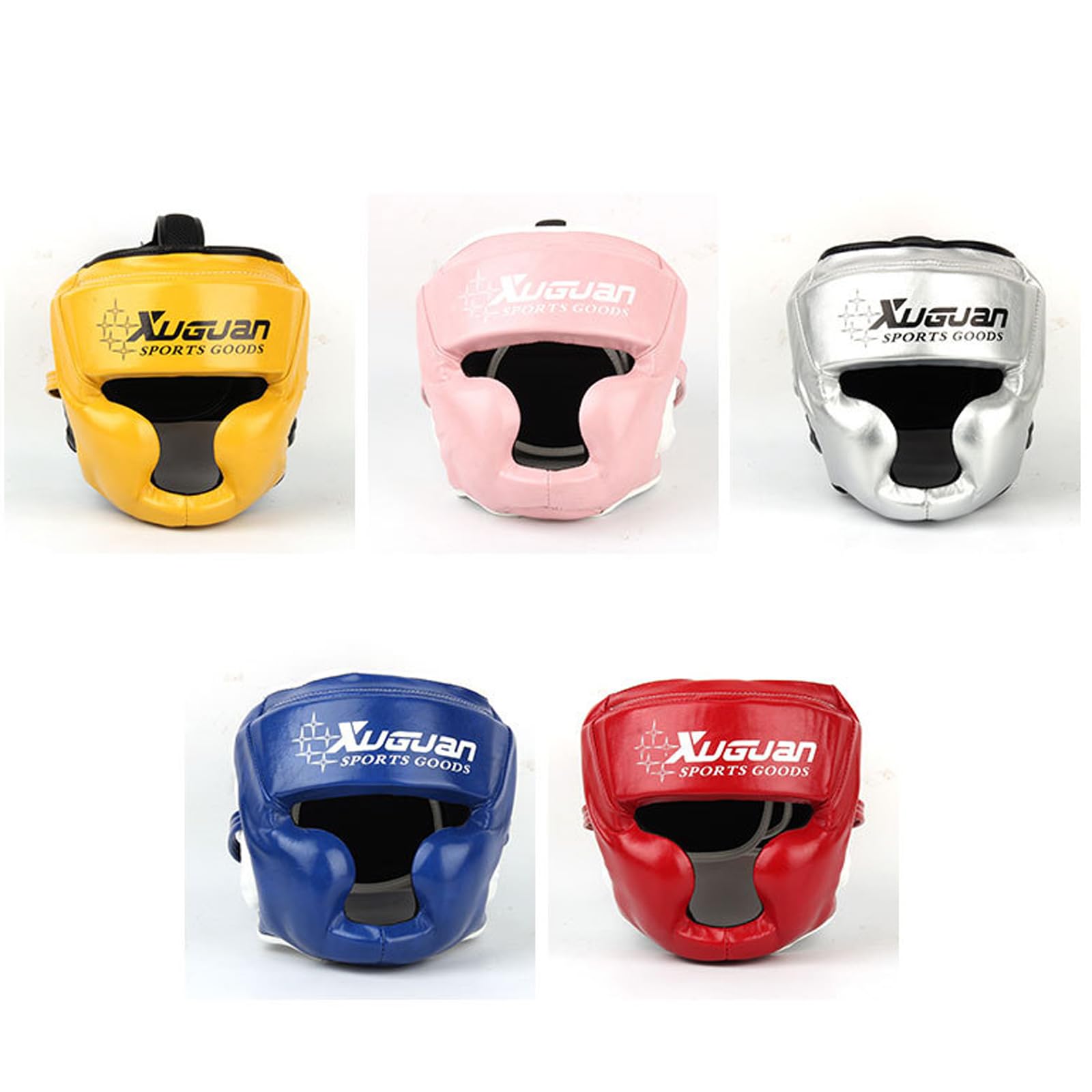 Cascos da Boxe,Cascos da Boxe per Sparring,Cascos per Kickboxing,cascos per Arti Marziali,Cascos Allenamento Boxe,Misura Regolabile,per Boxe,MMA,Muay Thai,Kickboxing e Arti Marziali