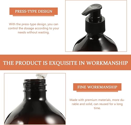 Miniatura 6 de minkissy Botella dispensadora de loción para el cuerpo, acondicionador corporal de viaje, dispensador de jabón de espuma de jabón de mano,