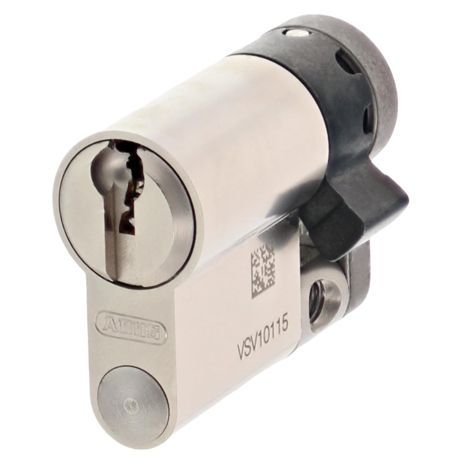 ToniTec DUALKEY Schließsystem by ABUS 2 in 1 Schließzylinder inkl. 2 x 3 Schlüssel |Sicherheits-Türzylinder Einzelschließung als Halbzylinder 10/30 |Umprogrammierbares Türschloss mit Sicherungskarte