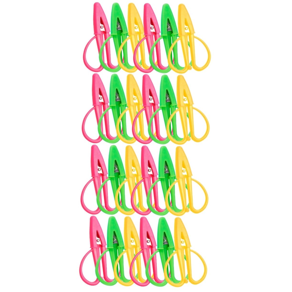 Gadpiparty 4 Ensembles Mini-ciseaux Ciseaux De Tissu Ciseaux Pour Couper Le Tissu Fournitures De Broderie Outil De Coupe De Fil Gel De Silice 6 Pièces * 4