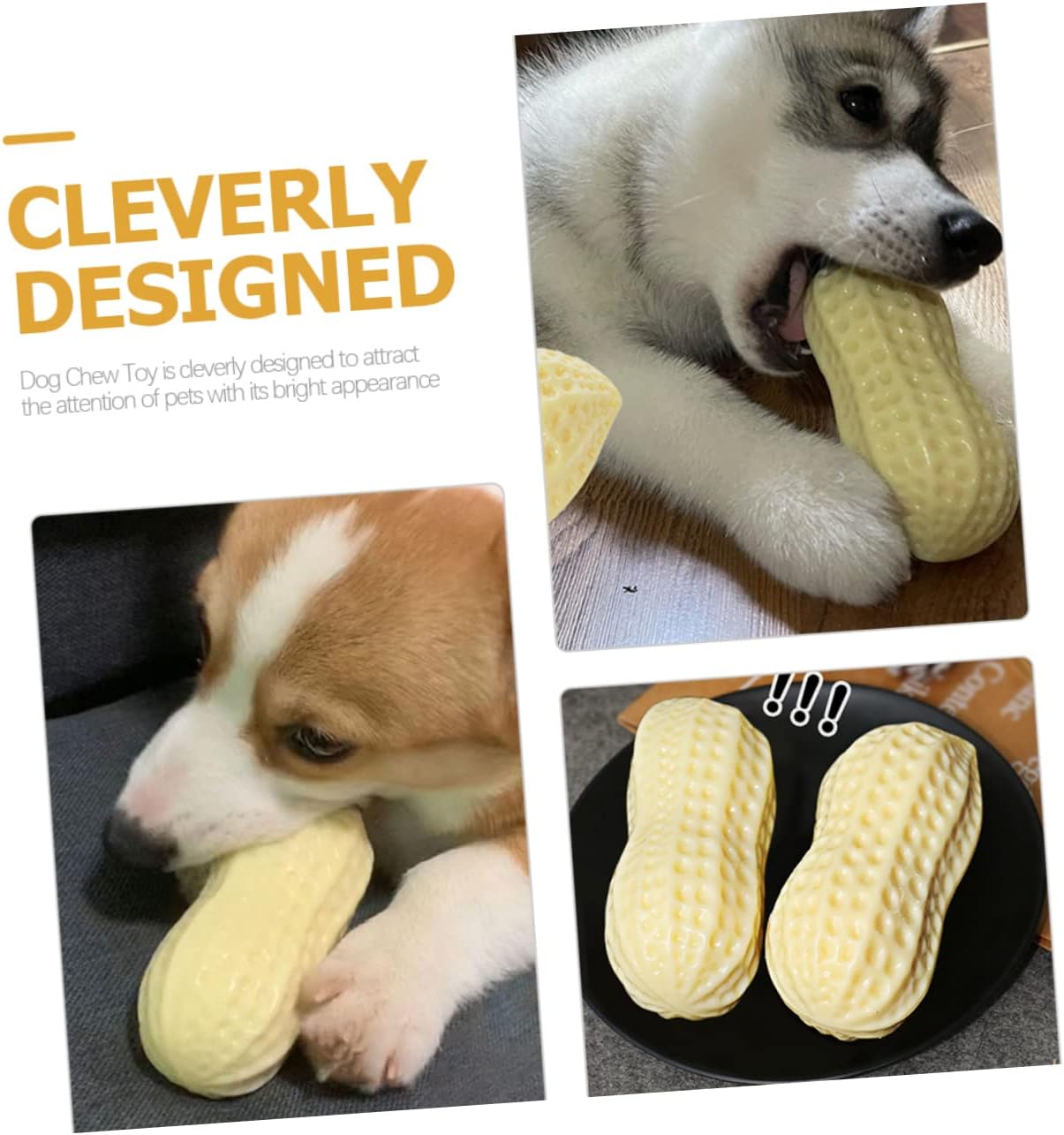 10 Pcs Dog Toy Toys Chew Toys for Dogs Dog Chew Toys for Puppies Dogs Sound Toys Dog Teething Toys Dog Molar Plaything Puppy Toy Pet Toy Dog Toys for Medium Dogs The Dog (Color : As Shownx5pcs, Size
