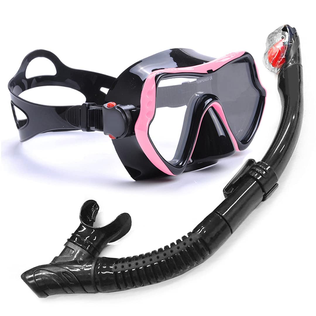 maska do nurkowania, Scuba Snorkeling Pływanie Nurkowanie Zestaw oddechowy Gogle Maska przeciwmgielna i nurkowanie Easy Glasses do nurkowania