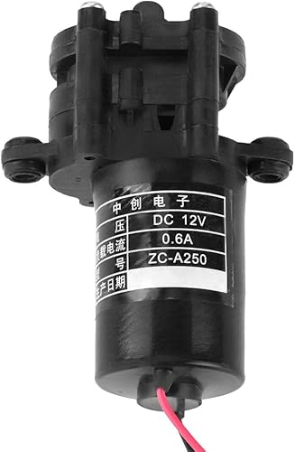 Miniatura 8 de FTVOGUE 12V ZC-A250 Mini autocebante -resistente DC Gear Bomba de agua para acuario herramienta de bombeo de agua