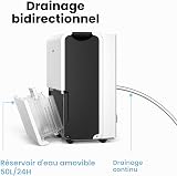 Comfee MDDP-50DEN7 Déshumidificateur 50 l/24 h Dimensions de la pièce env. 250 m³ (100 m²) - 8