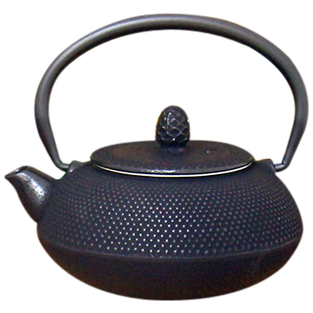 Amazon｜ノーブランド品 南部鉄器の急須鉄瓶・算玉アラレ柄 0.3