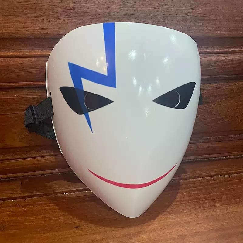 Permangallop Anime Mask, Japanese Mask, Cosplay Mask, Hollywood Mask, Furry Mask, Kagetane Hiruko Mask for Cosplay Costume (B) - Image 4