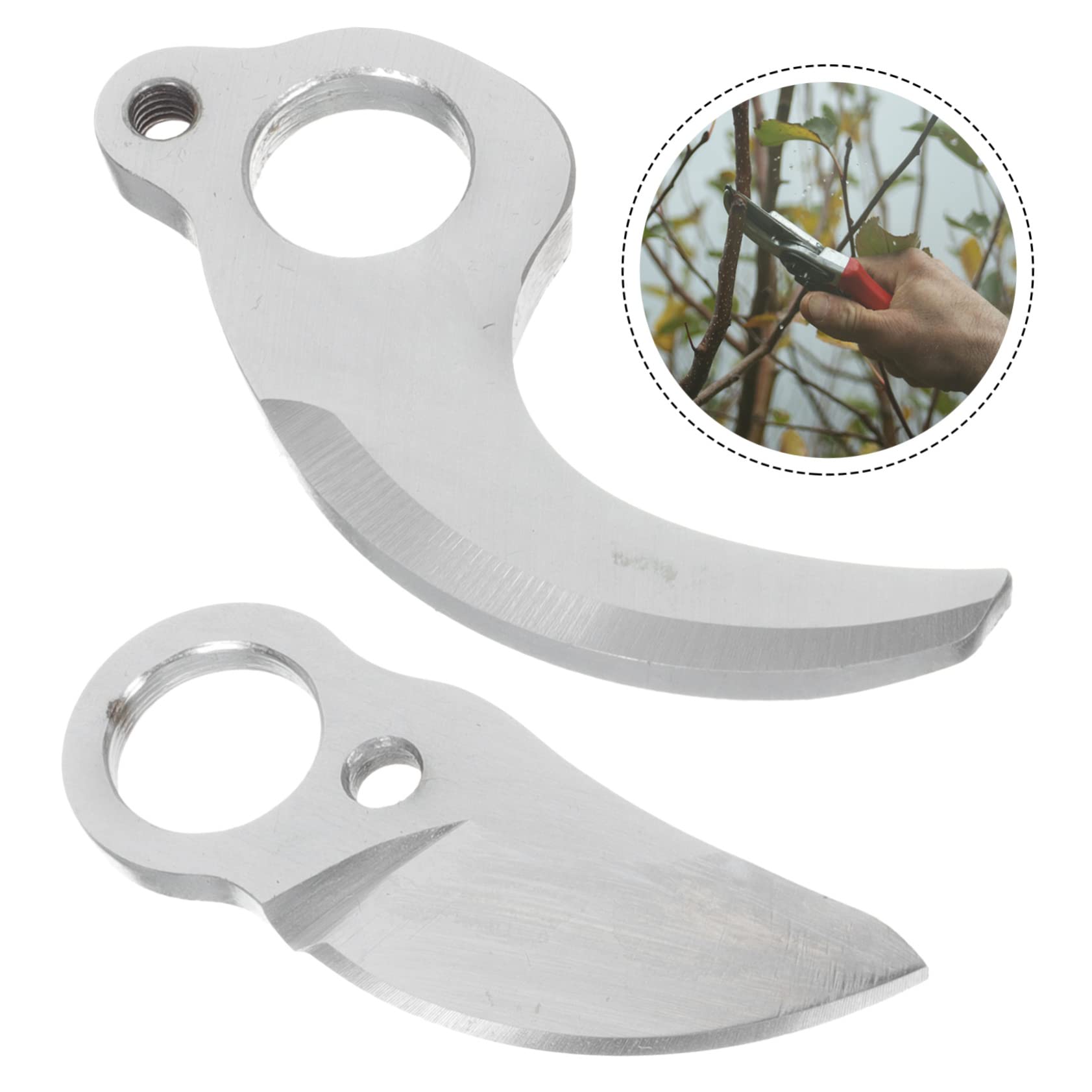 Mipcase 8pezzi Forbici Elettriche per Potatura Ricambi al Carbonio per Giardinaggio Facili da Usare e Pulire per Potare Rami di Piante e Alberi