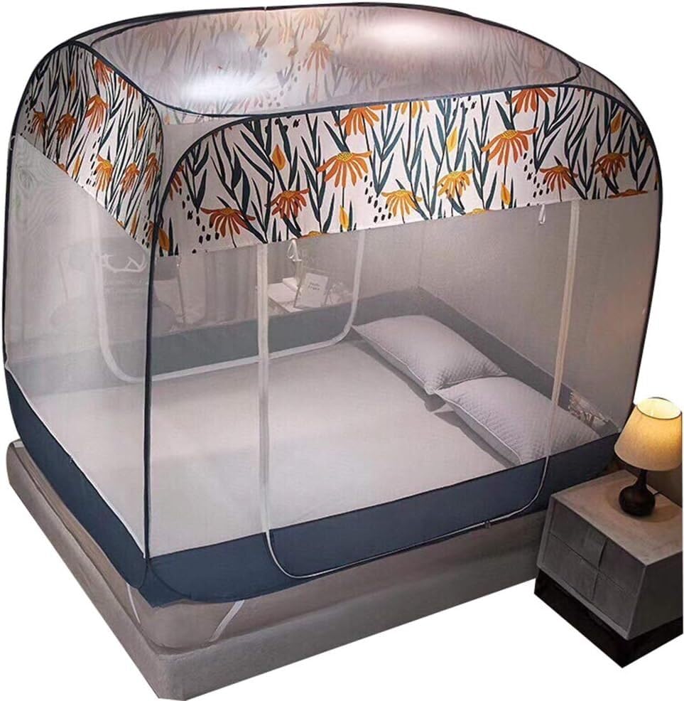 Moustiquaire de voyage portable pour stopper les insectes au camping (1,8 m)