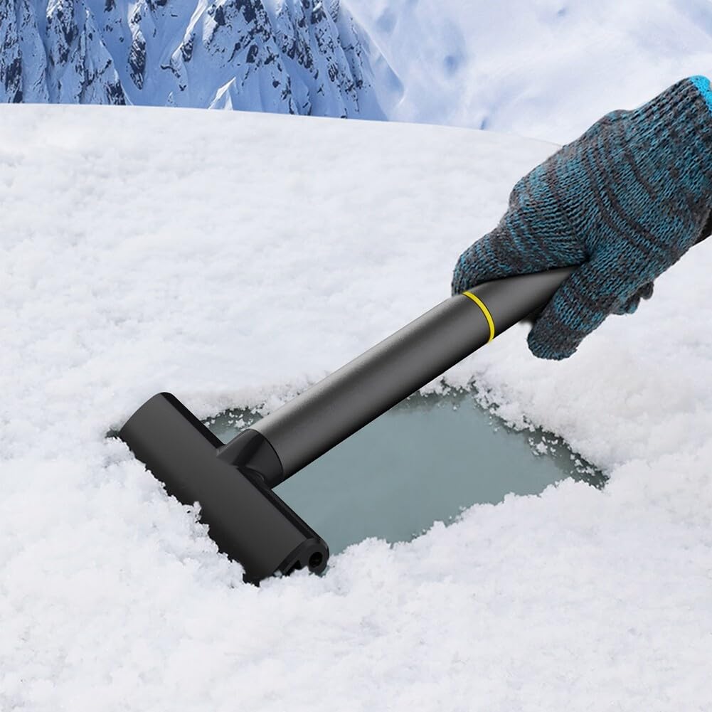 Car Ice Scraper Snow Removing Shovel Detachable Ice Scraper Snow Ice Removing Brush Tool Multifunctional for Car Window Truck SUV