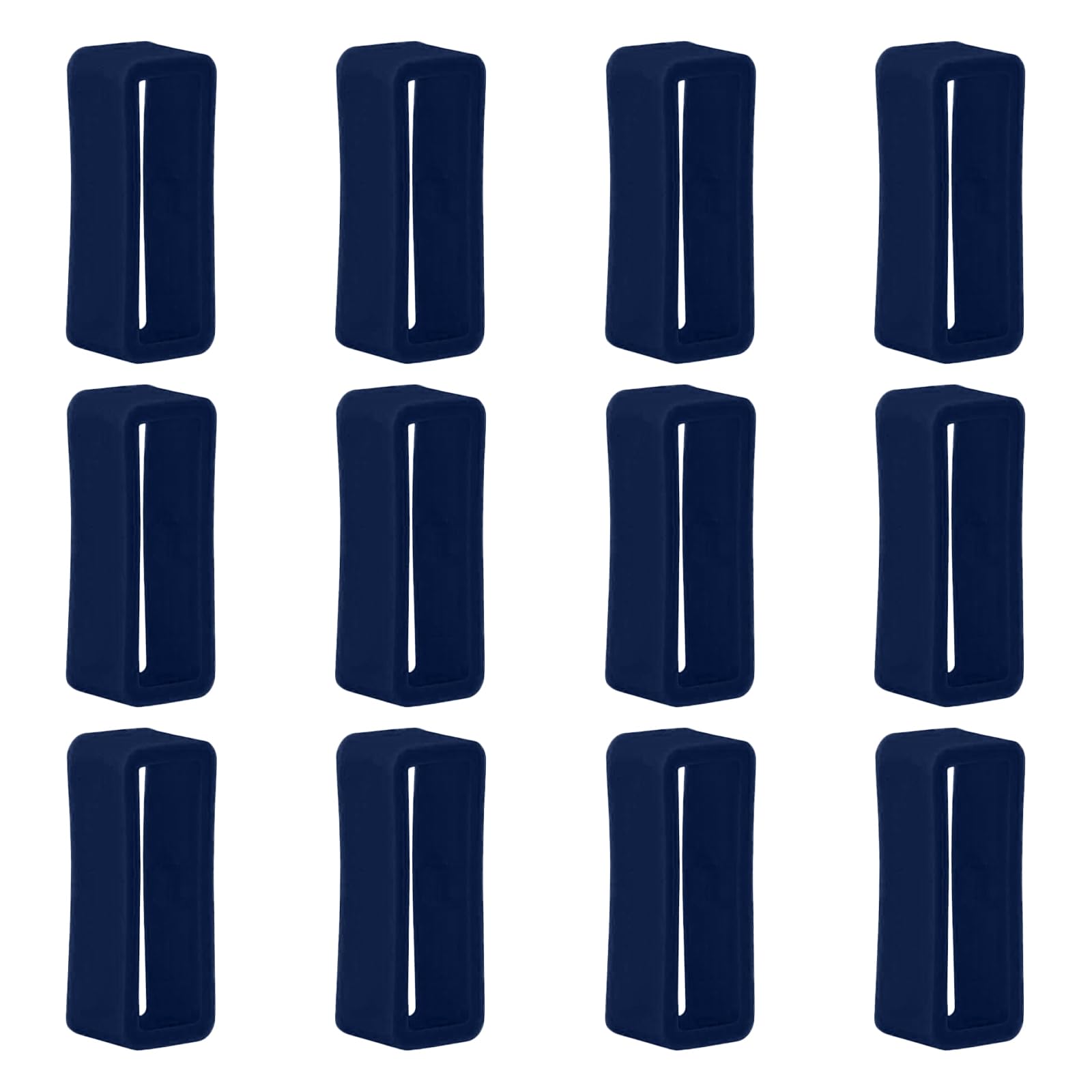 12pcs Soporte para Correa de Reloj para Xiaomi Watch S1 / Watch S1 Active Retenedor de Correa para Reloj Hebilla de Silicona de Anillo, para 22mm Correa de Reloj Inteligente de Pulsera