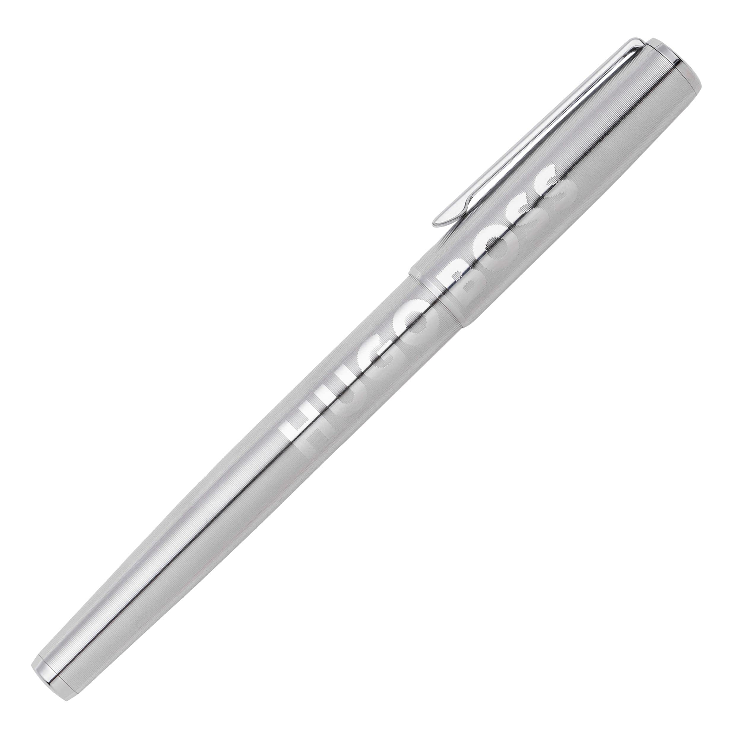 Hugo Boss Füllfederhalter Label Chrome