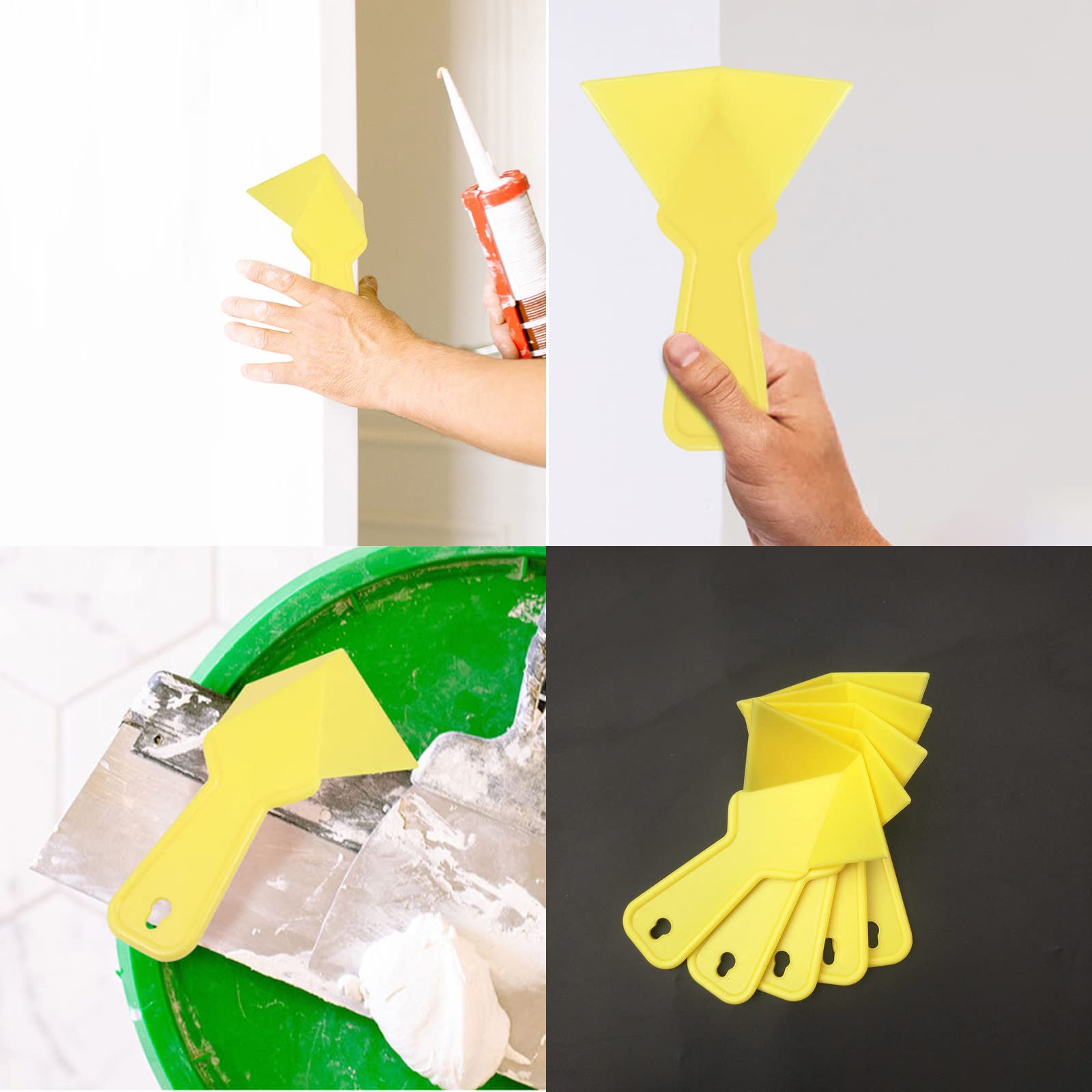 Kunststoff-Innen-/Außeneckkelle – 30 X 5,5 Cm – Für Trockenbau & Zementveredelung, Saubere Ecken Garantiert