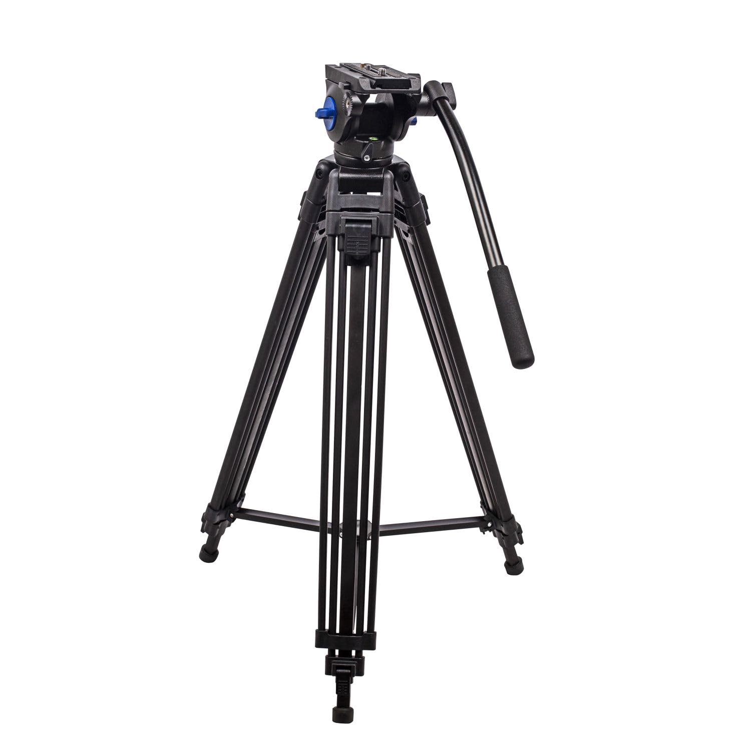 DIGITEK® (DPTR 601 VD) 160CM Professional Heavy Duty Tripod with 2-Way Pan Head & Rubberized Leg, 15kg Max Load, Lightweight 3.1kg, 3-Section Adjustment, Idea for DSLR, Digital Video Cameras-image-12