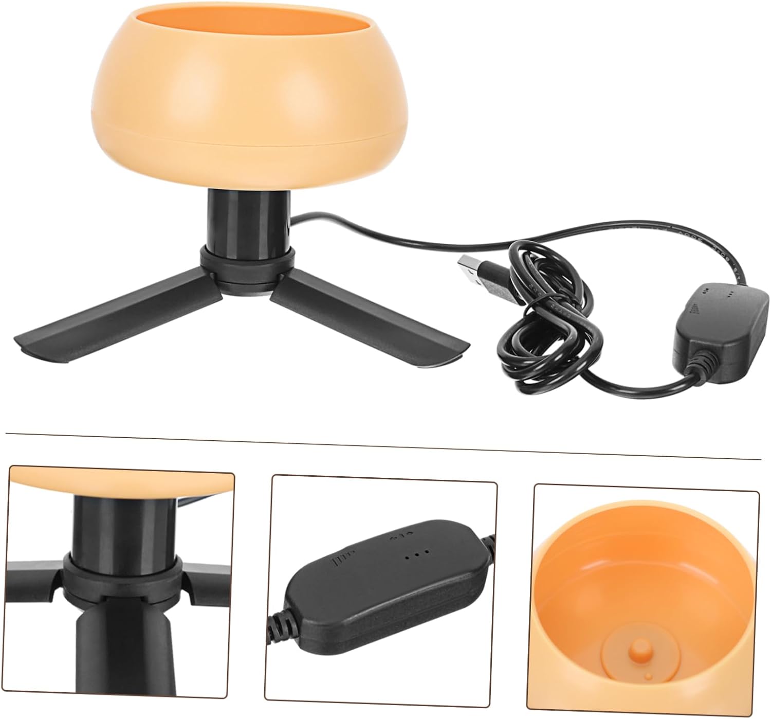 BELLIFFY Adjustable Beading Machine Electric Bead String Bowl Rotating Bead Spinner for Jewelry Machine
