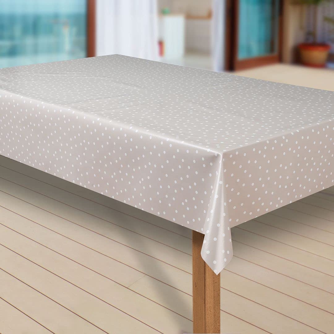 Laro Wachstuch-Tischdecke – Wasserabweisend, Abwaschbar, Für Garten & Balkon, 100x140 Cm
