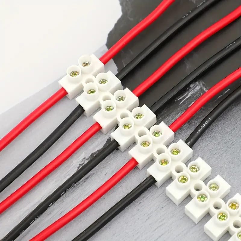 Regleta de conexión de Cables eléctricos, Clema para cables, Empalme Cable electricidad, ficha de conexión para cables, Apto para Sección, Intensidad 10A, Transparente, 10 mm, 10 unidades - imagen 5