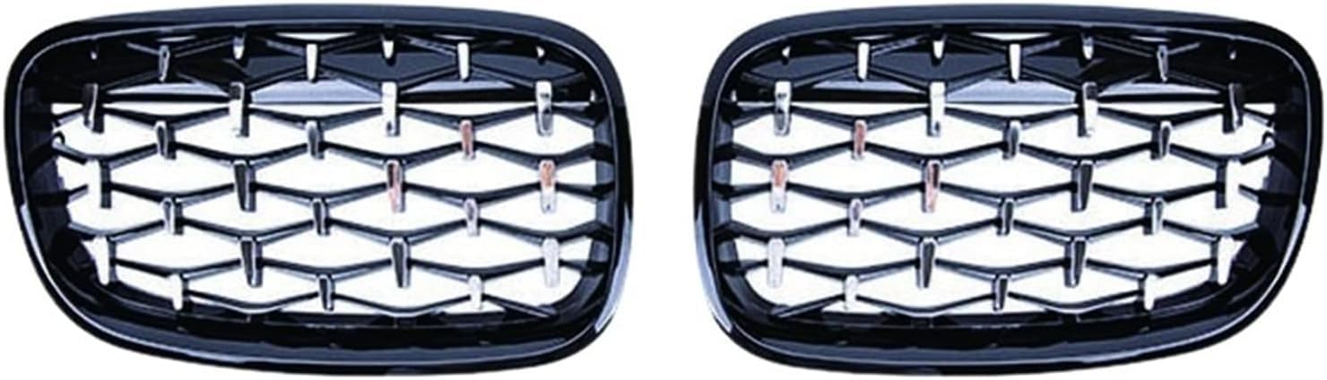 TUBIC Spoiler Anteriore per Auto per BMW X5 X6 E70 E71 2008 2009 2010 2011 2012 2013 Anteriore Spoiler Diffusore Protezione Dell'auto Frontali Spoiler Lip Kit Corpo,Silver