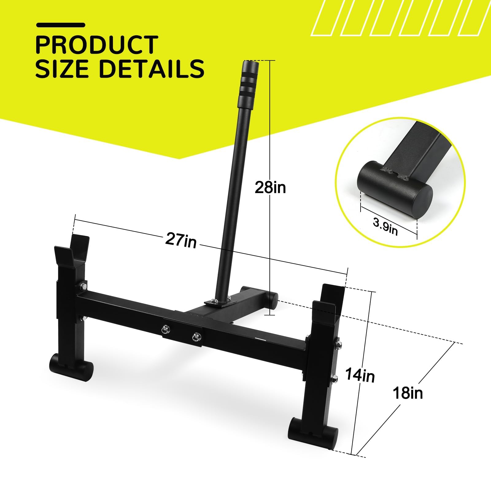 Deadlift Rack Handle Snapklik.com : Deadlift Barbell Jack StandAnti-Slip Handle Deadlift ...