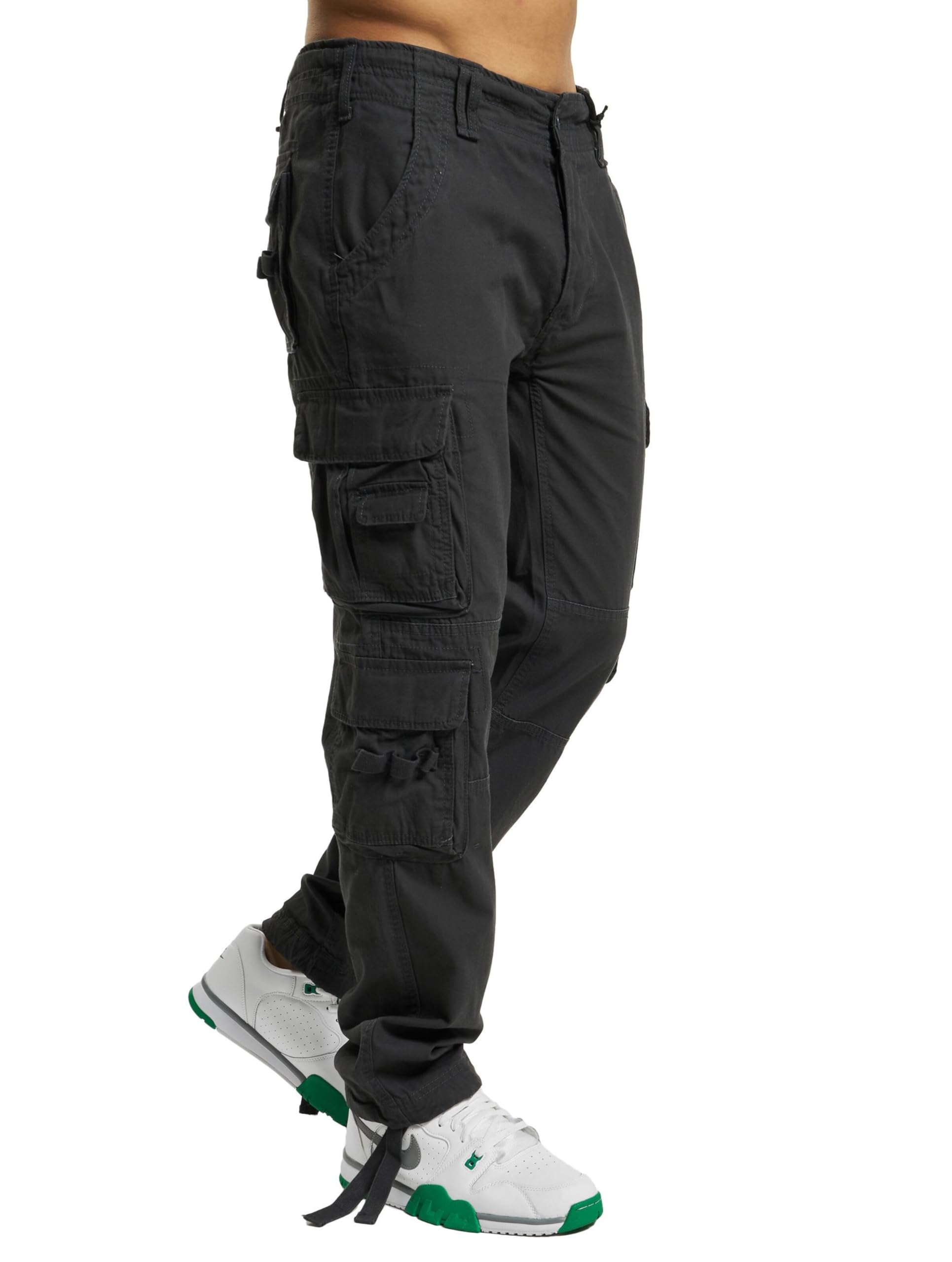 Brandit Pure Slim Fit Pants, Farbe: anthrazit, Größe: S