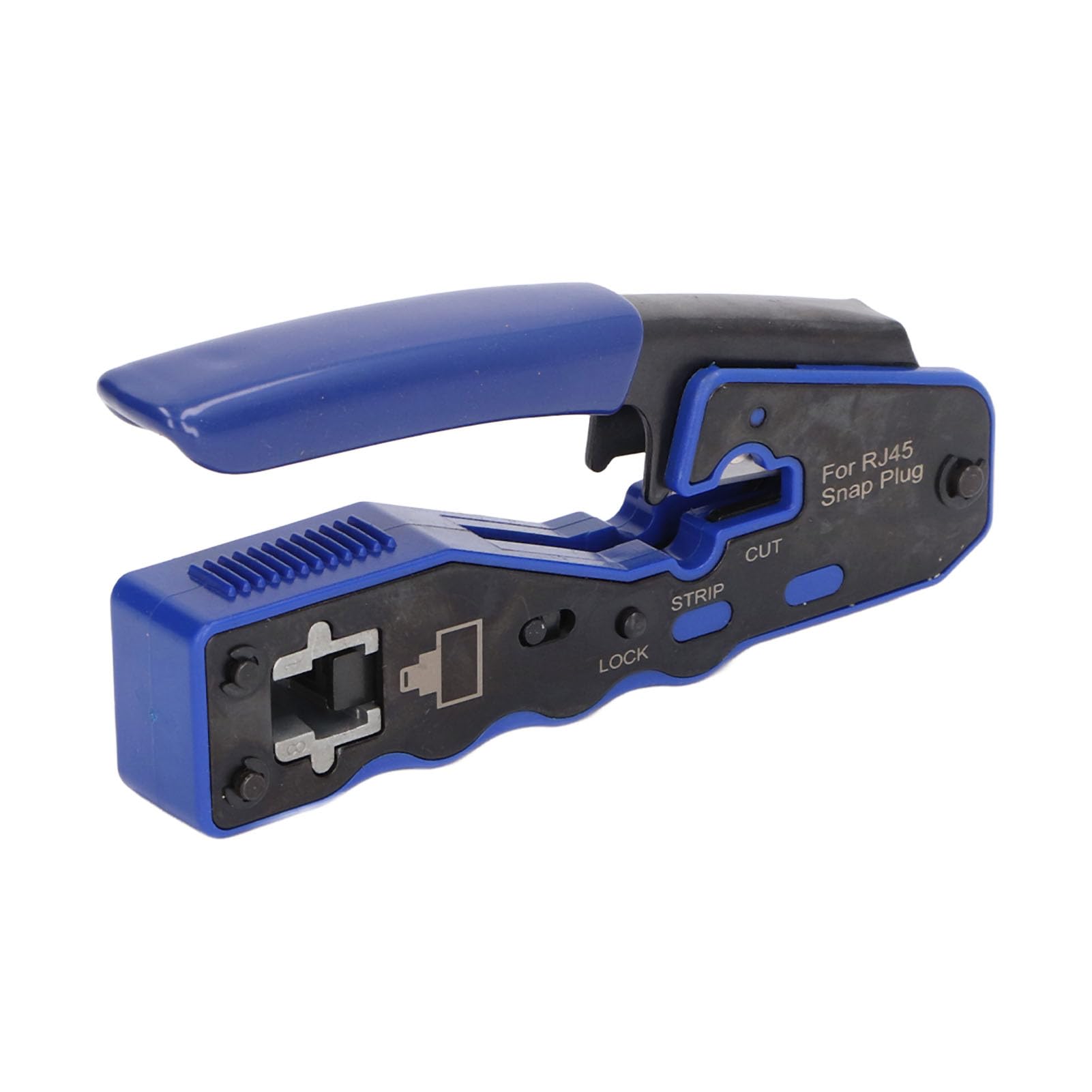 Kit D'outils de Sertissage Professionnel RJ45 avec Fonctions Intégrées pour Installation Réseau, Câblage Téléphonique, Conception Compacte