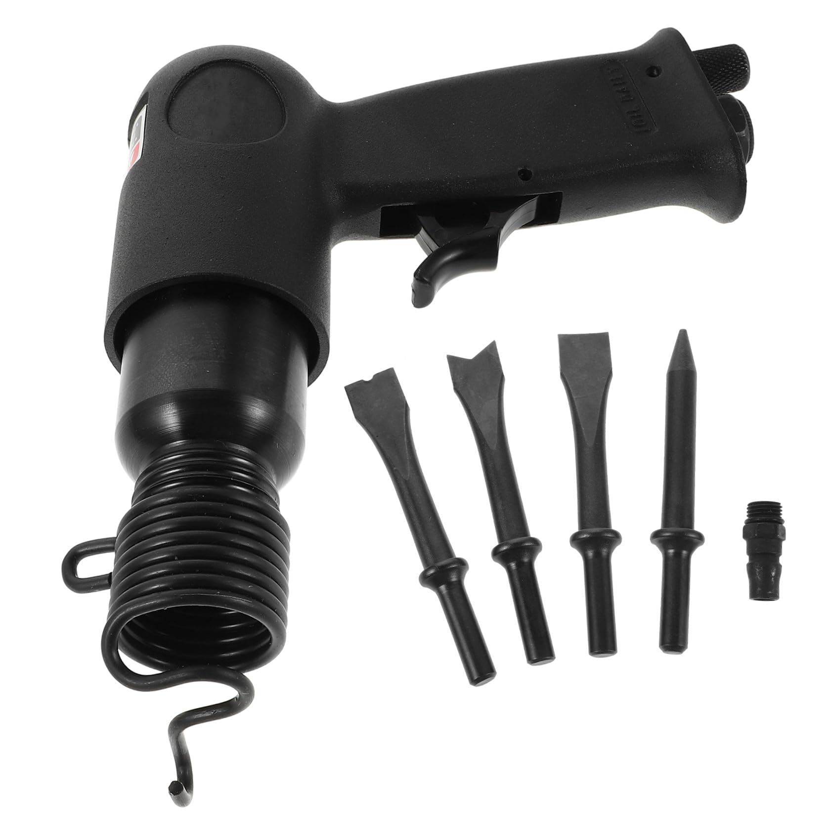 HEMOTON Kit Marteau Pneumatique avec Burins Outil Léger Ergonomique pour Réparation Automobile Élimination Rapide Rouille et Entretien des Plaquettes de Frein