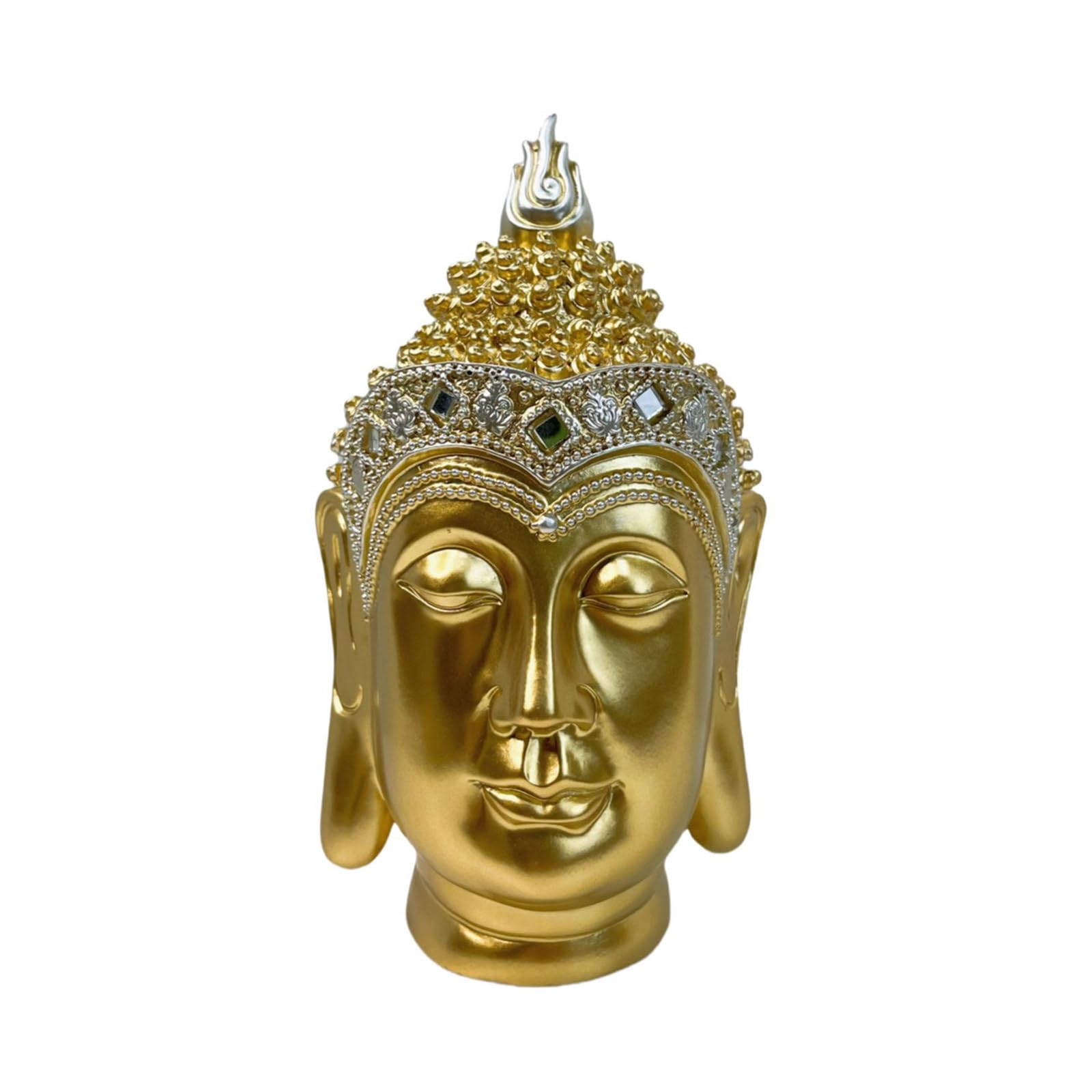 Buddhas Head Statue Buddhas Sculpture For Home Meditations Decors Buddhas Head Figurines Statue Table Centrepieces