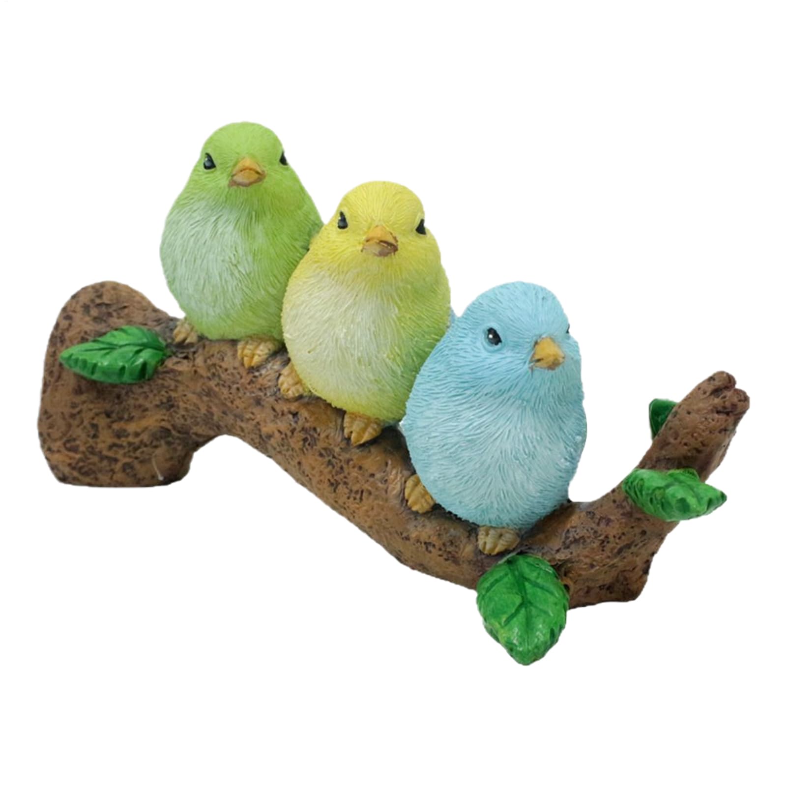 Amazon.co.jp: 鳥の置物、枝の鳥の彫刻、装飾樹脂吊り下げ可能なモダン