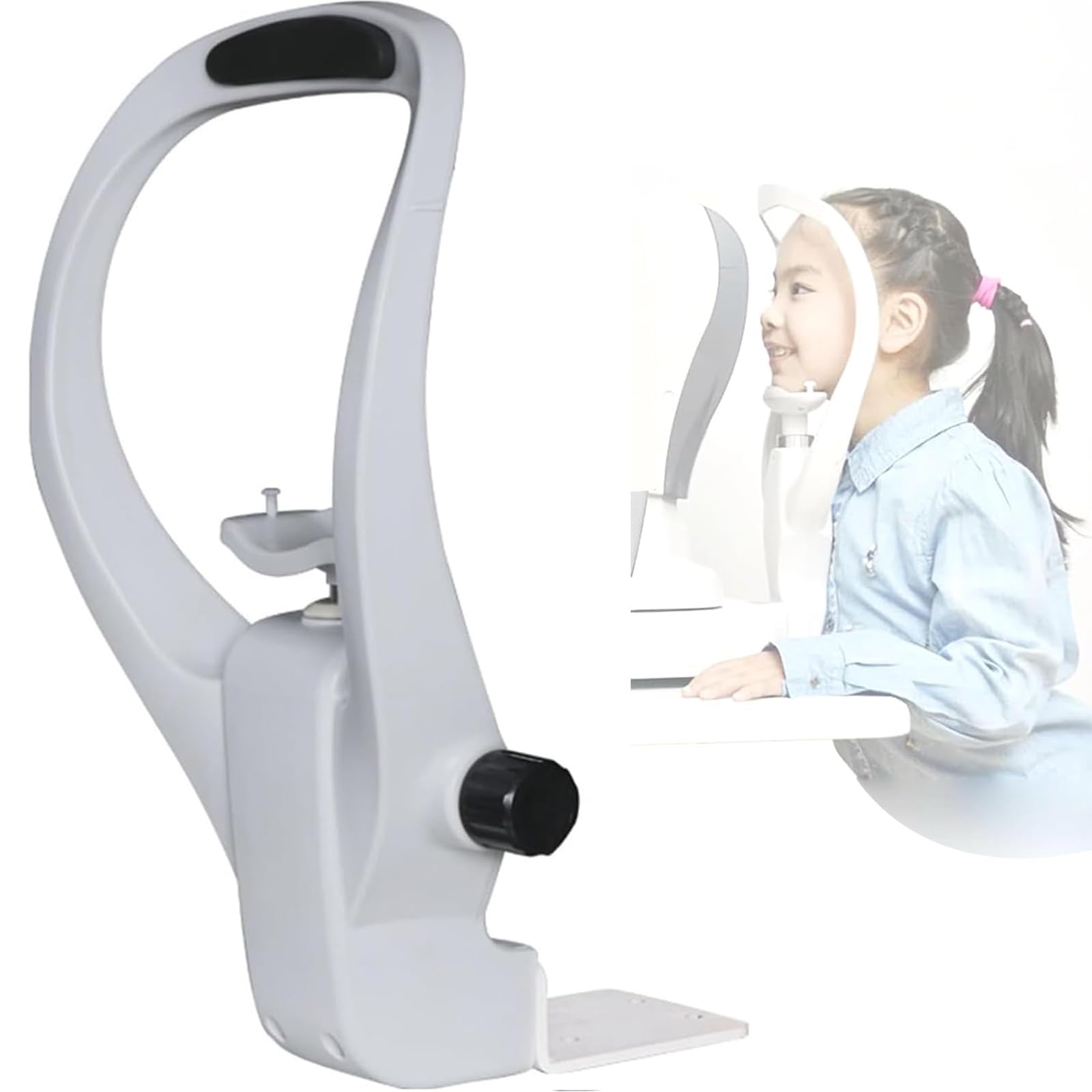 Gxgsdm One Color Chin Rest Forehead Support Optometry Bracket, Ophthalmic Auto Refractometer Rest Vision Vision Training Forehead Bracket,Forehead Support Optometry Accessories, Optical Eyeglasses Equipment
