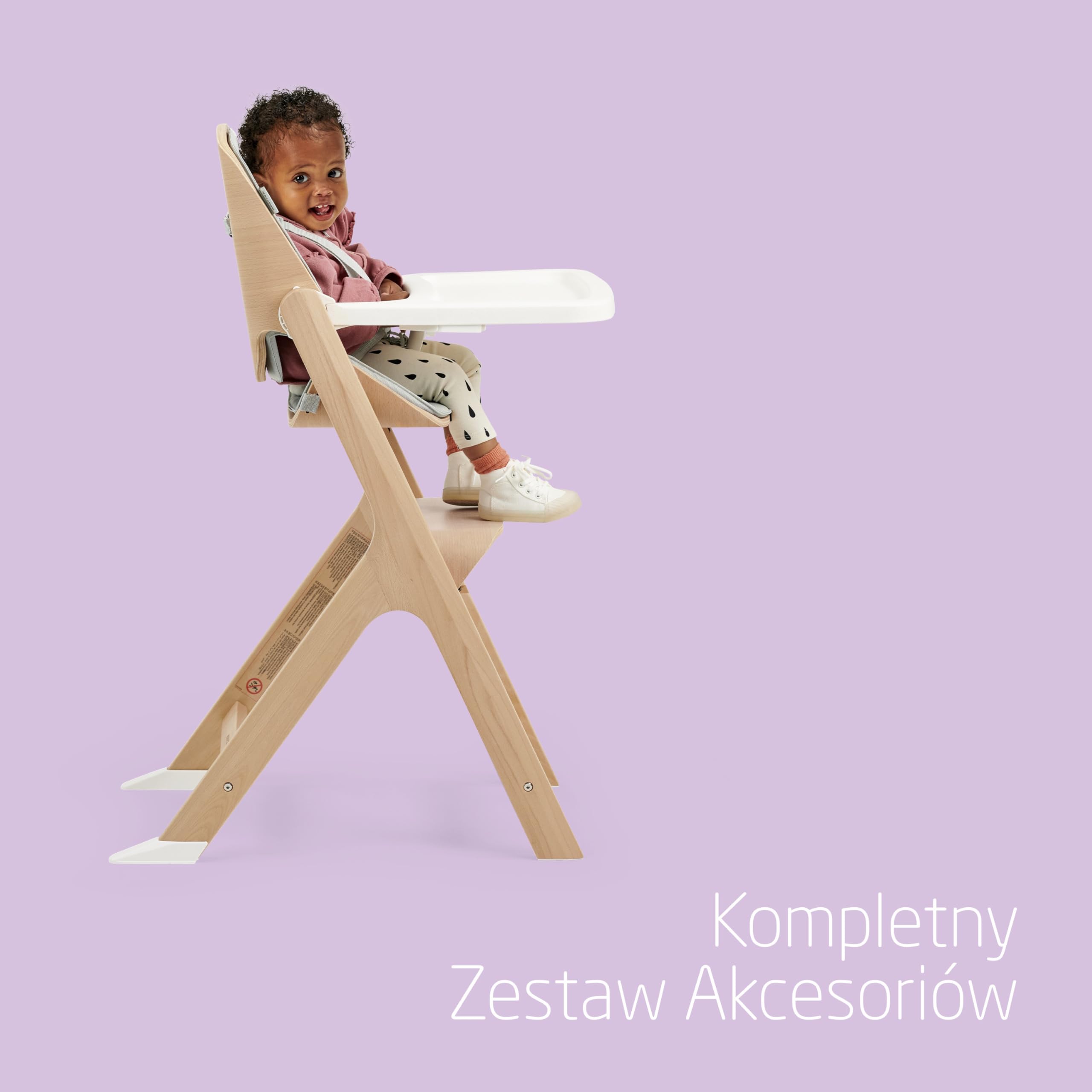 Maxi-Cosi Nesta Baby & Toddler Kit, Stworzony dla krzesełka do karmienia Nesta, Przeznaczonego dla dzieci od około 6 miesięcy (od 9–15 kg), Beyond Sky Grey