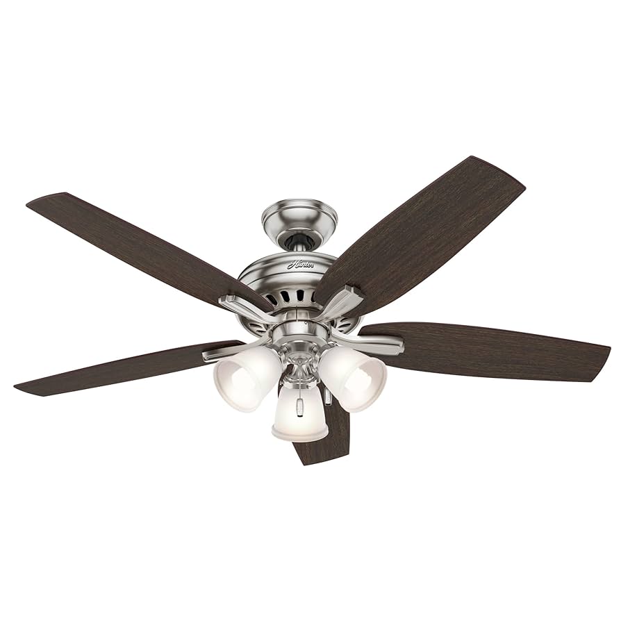 Hunter Fan Company, 53318, 52 inch Newsome Brushed Nickel
