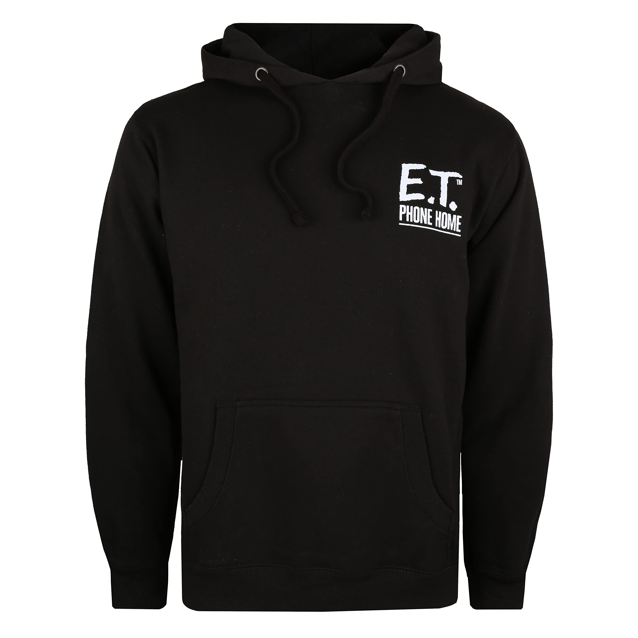 Cotton Soul E.T Multi Unisex Hoodie, Black