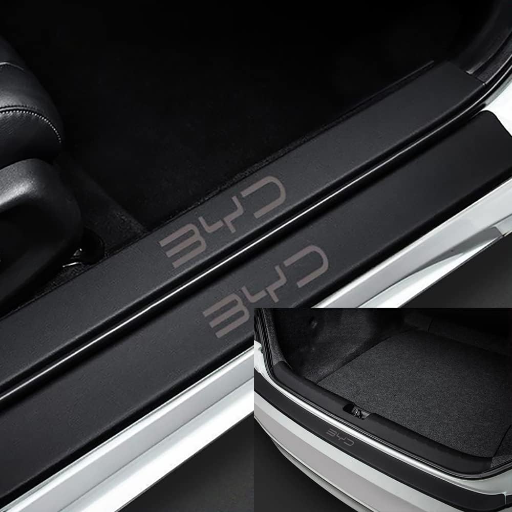 4x Einstiegsleisten Schutz Für BYD Atto 2 - Edelstahl Türschwellenleisten