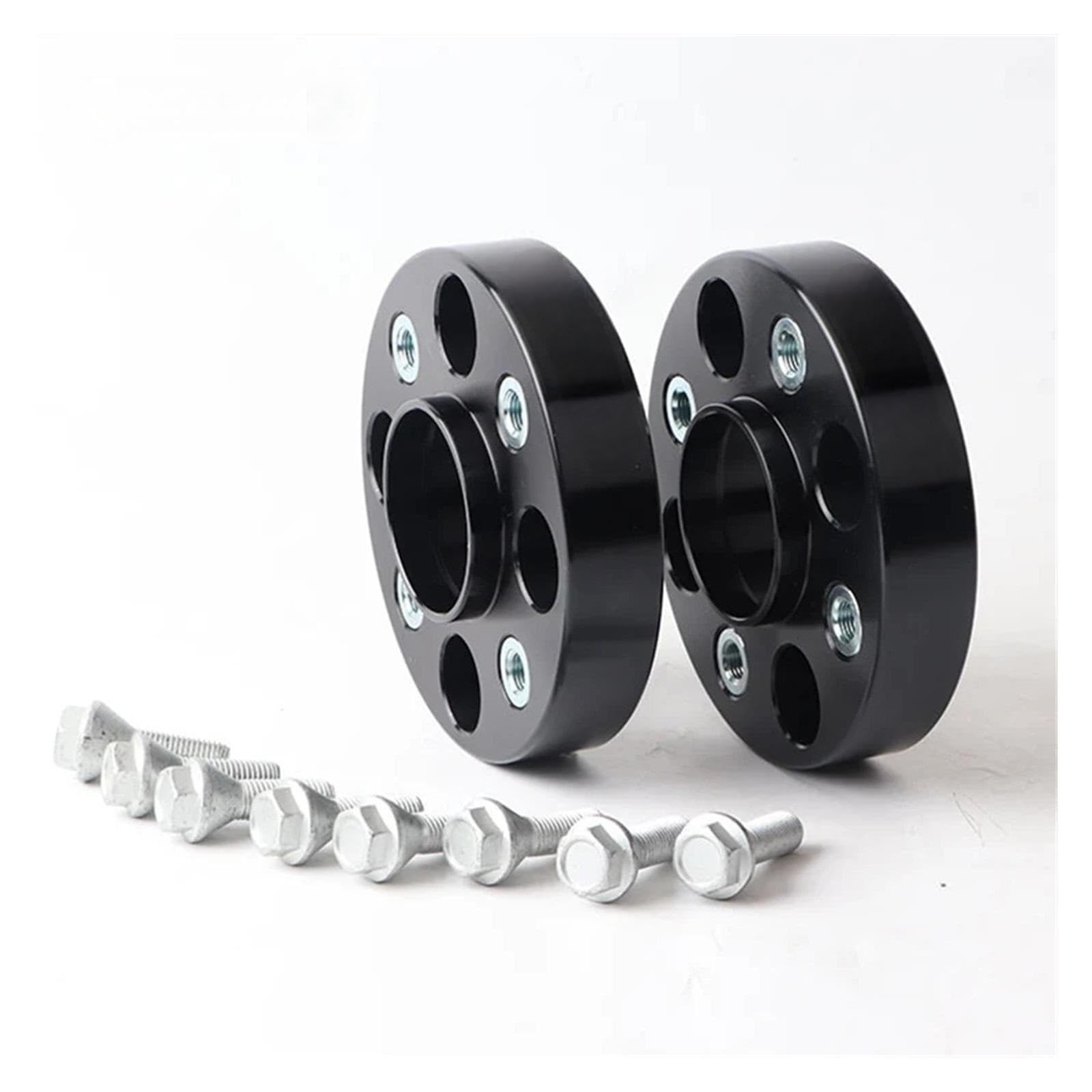 Entretoise de roue en aluminium PCD 4x100 CB 57.1, 2 pièces, 20/25/30/50mm, combinaison pour 4 cosses pour VW et Jetta(2PCS 45mm)