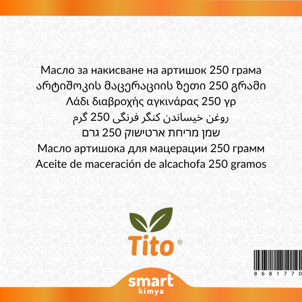 Tito Enginar Maserasyon Yağı Cynara scolymus 250 g